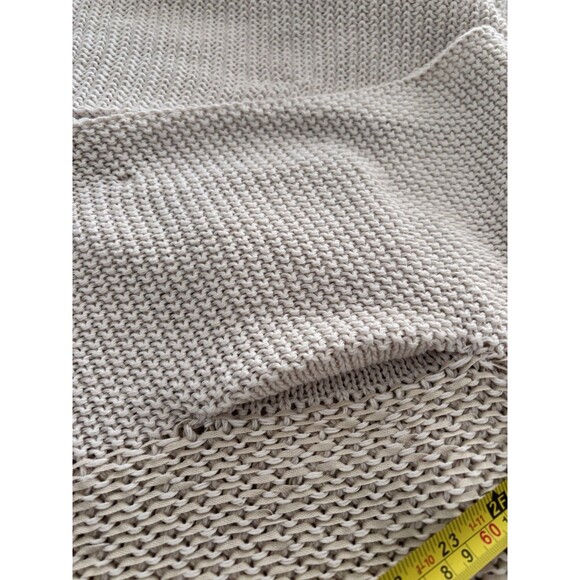 Roffe Women's Knit Open Front Long Cardigan Hoodie Poncho Boho Western Fringe OS - Picture 9 of 10